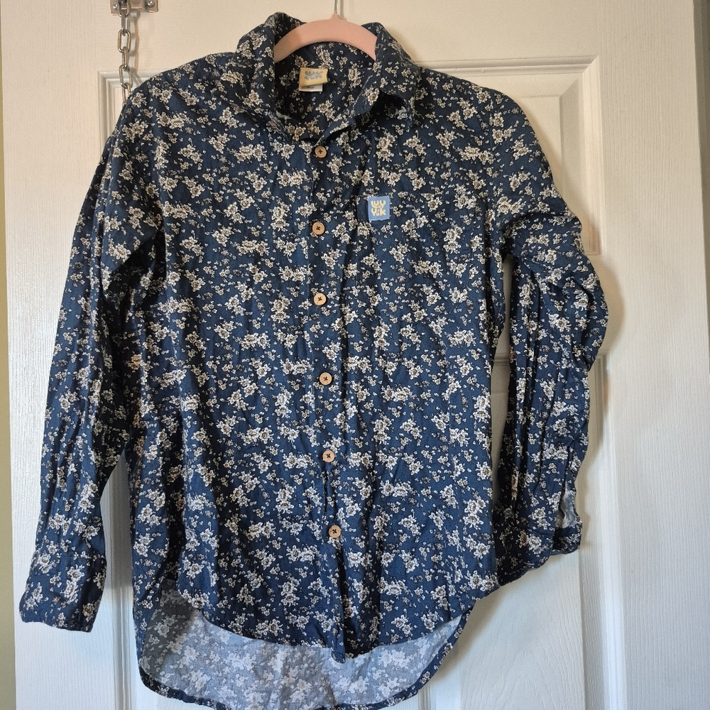 Floral Blue Lucy And Yak Small